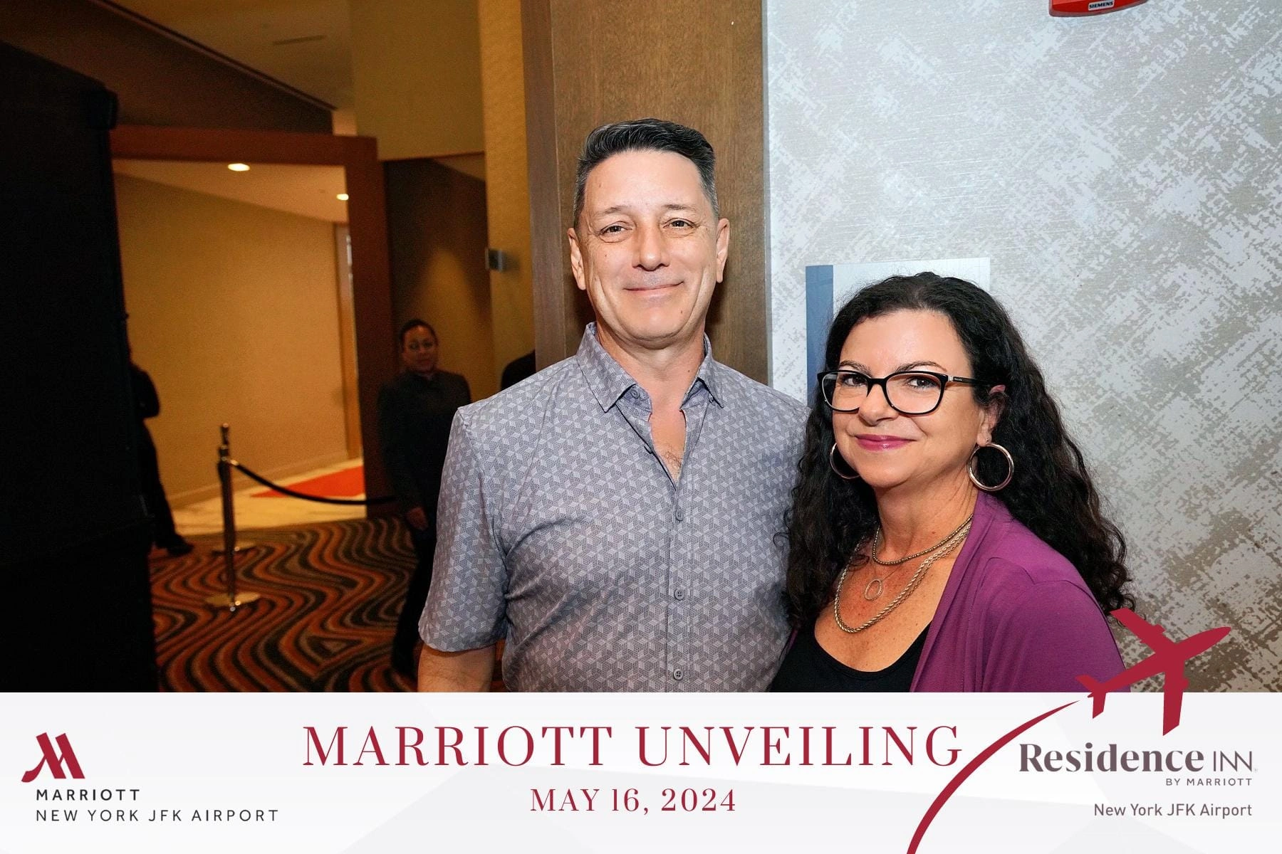 Gene and Maureen at Marriott Bonvoy event